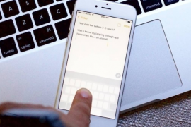 Cómo facilitar la escritura con el trackpad oculto en iPhone y iPad