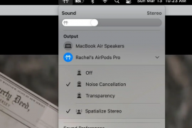 如何在 Mac 上收听空间音频