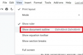 Hur man skapar en dokumentöversikt i dina Google Dokument