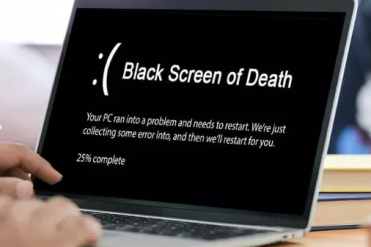 Hvordan fikse Black Screen of Death i Windows 10
