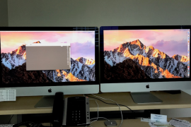 如何在 macOS 中重新排列 Mac 的显示器