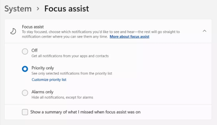 如何在Windows 11中使用Focus Assist来减少干扰并保持专注 如何 第1张