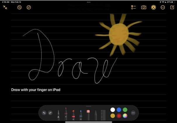 如何在iPad上用手指画画 如何 第3张