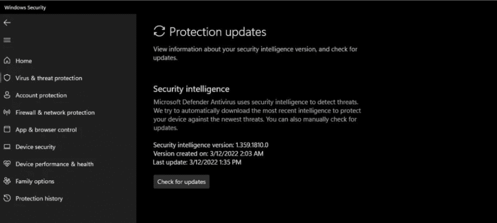如何手动更新您的 Microsoft Defender Windows 第3张