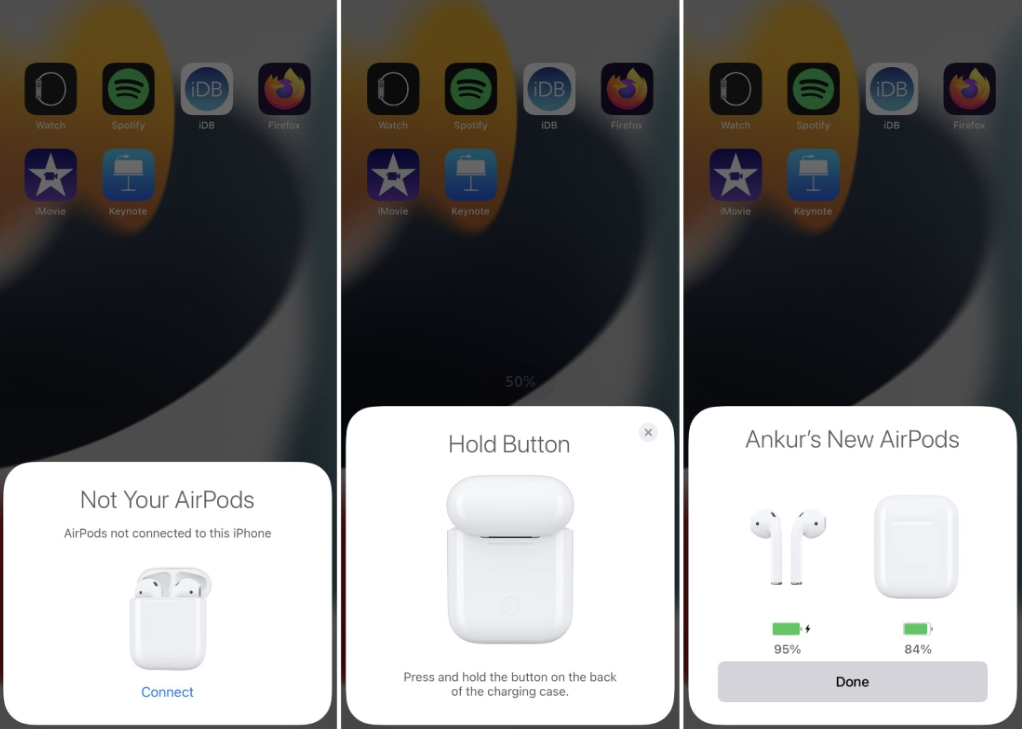 如何将AirPods与iPhone、iPad和Mac进行配对和解除配对 iOS 第1张
