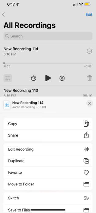 如何在你的iPhone上录制音频并快速编辑或导出你的录音 如何 第5张