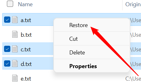 如何从Windows的回收站中恢复已删除的文件 Windows 第5张