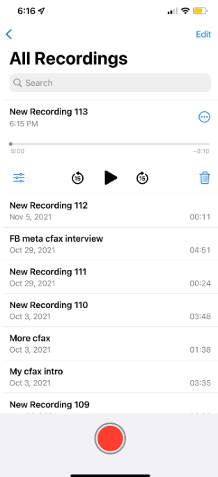 如何在你的iPhone上录制音频并快速编辑或导出你的录音 如何 第2张