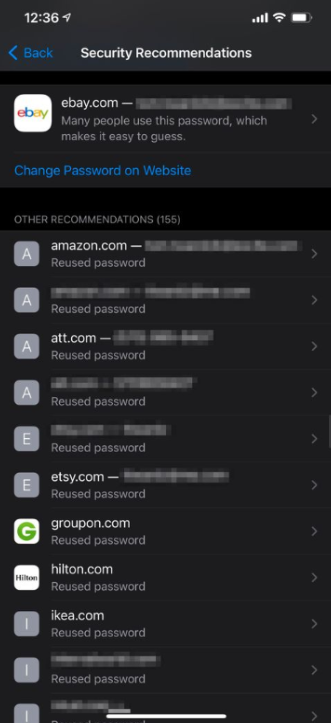 如何在iPhone上查看和管理泄露的密码 iOS 第5张