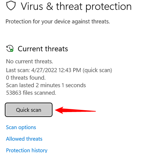如何在 Windows 11上使用 Microsoft Defender 防病毒软件进行扫描 如何 第6张