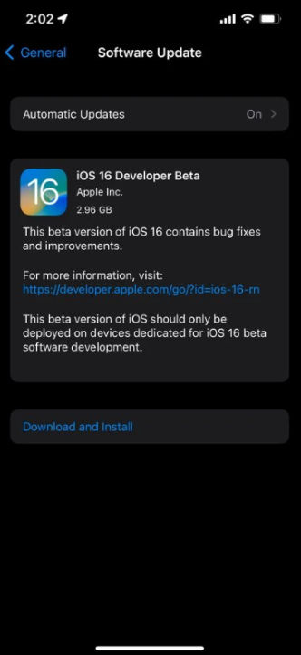 如何安装iOS 16、watchOS 9和macOS Ventura开发者测试版 iOS 第5张