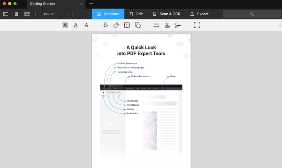 Mac上最佳免费和付费的PDF编辑器 APPS 第5张