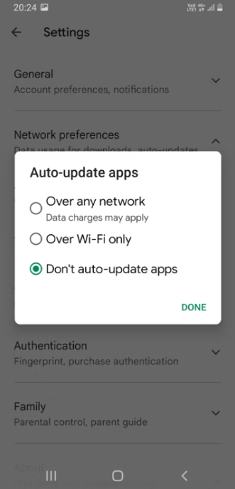 如何禁用Android上的自动应用程序更新 Android 第3张
