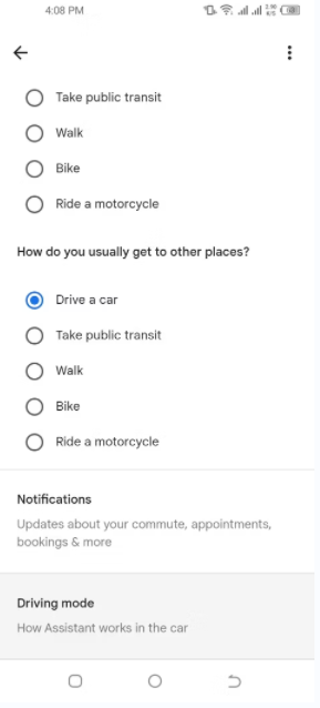 如何在谷歌助手中使用驾驶模式 如何 第7张