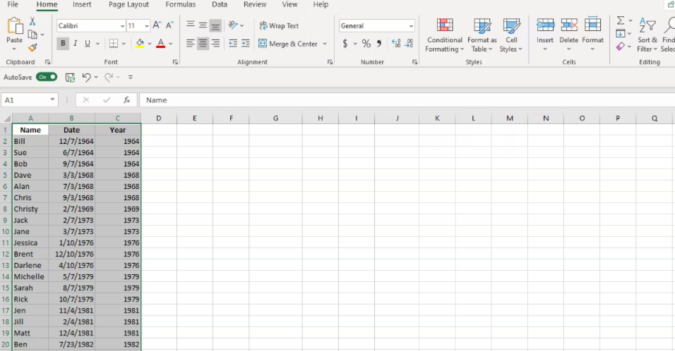 如何在Excel中按日期排序 如何 第12张