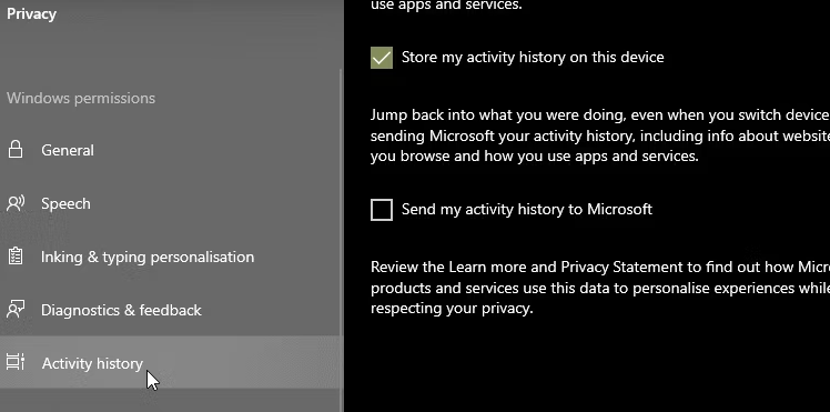 如何查看和清除Windows 10活动历史记录 Windows 第4张