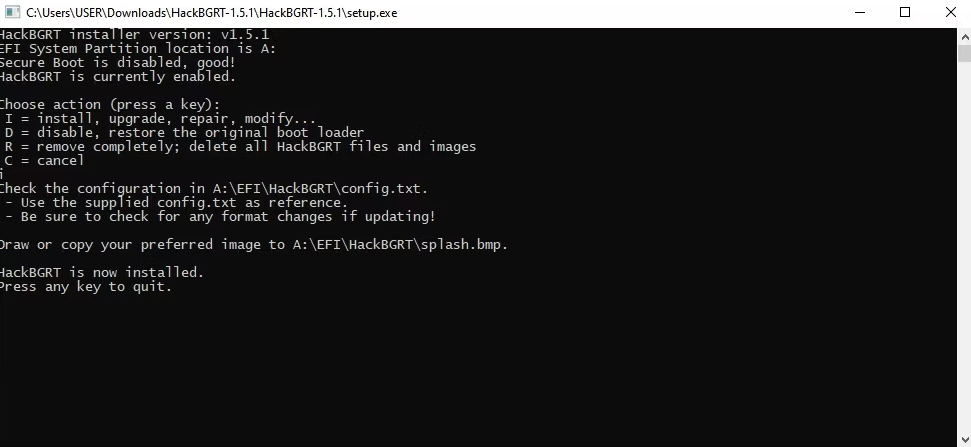 如何用HackBGRT改变Windows的启动屏幕标志 Windows 第9张