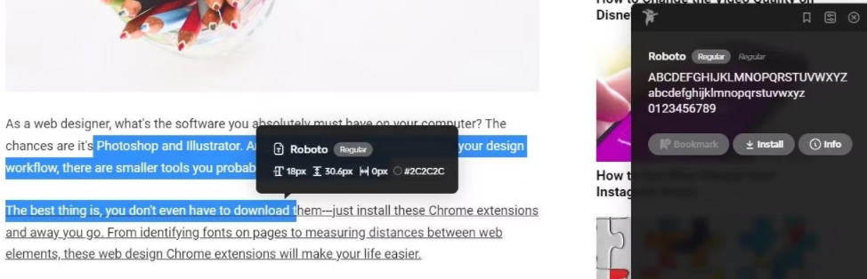 8个网页设计师必备的Chrome扩展程序 插件 第4张