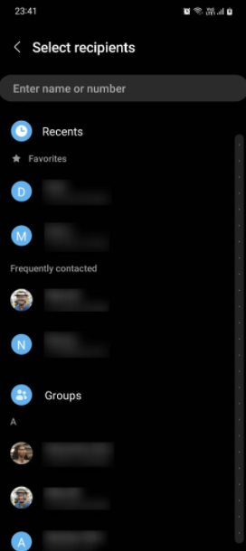 如何在Android上发送群发短信 Android 第11张
