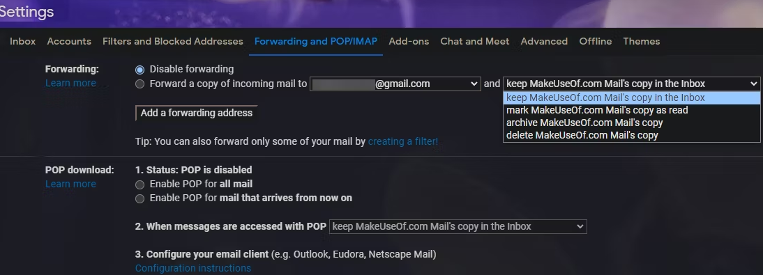 如何从Outlook自动转发邮件到Gmail（反之亦然）？ 如何 第6张