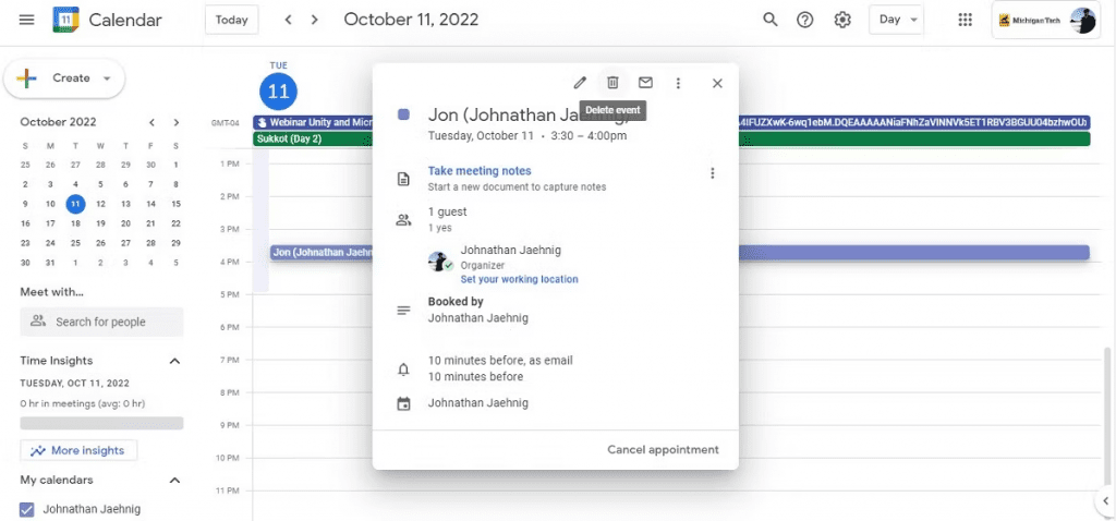 如何在谷歌日历中设置预约档期 如何 第5张