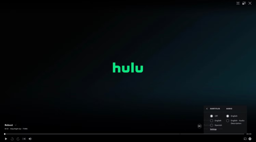 如何启用或禁用Hulu上的音频描述 如何 第3张