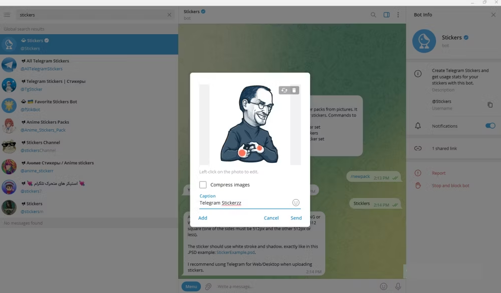 如何制作你自己的Telegram贴纸 如何 第4张