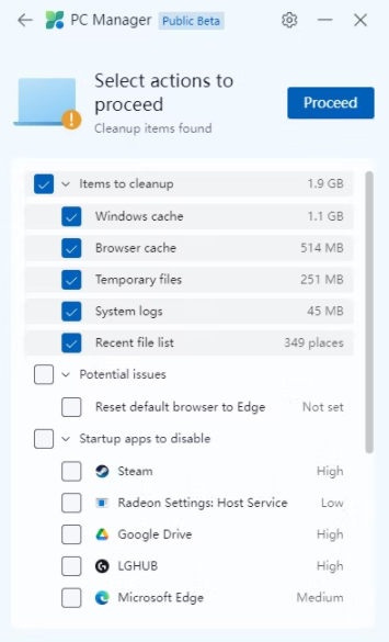 如何用微软的PC Manager更好地管理Windows Windows 第3张