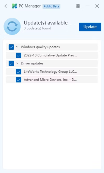 如何用微软的PC Manager更好地管理Windows Windows 第7张