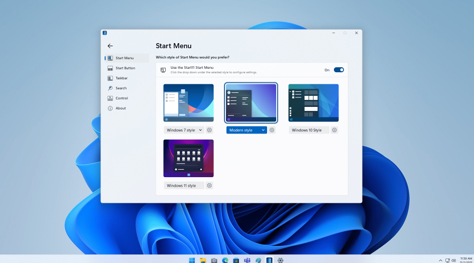 如何用Start11使Windows 11的开始菜单和任务栏看起来像ChromeOS？ Windows 第1张