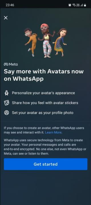如何在WhatsApp上使用Meta的Bitmoji风格的头像 如何 第2张