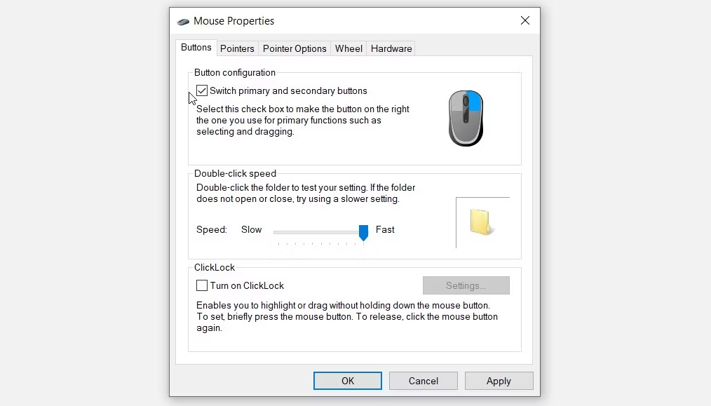 在Windows上交换鼠标左键和右键的4种方法 如何 第2张
