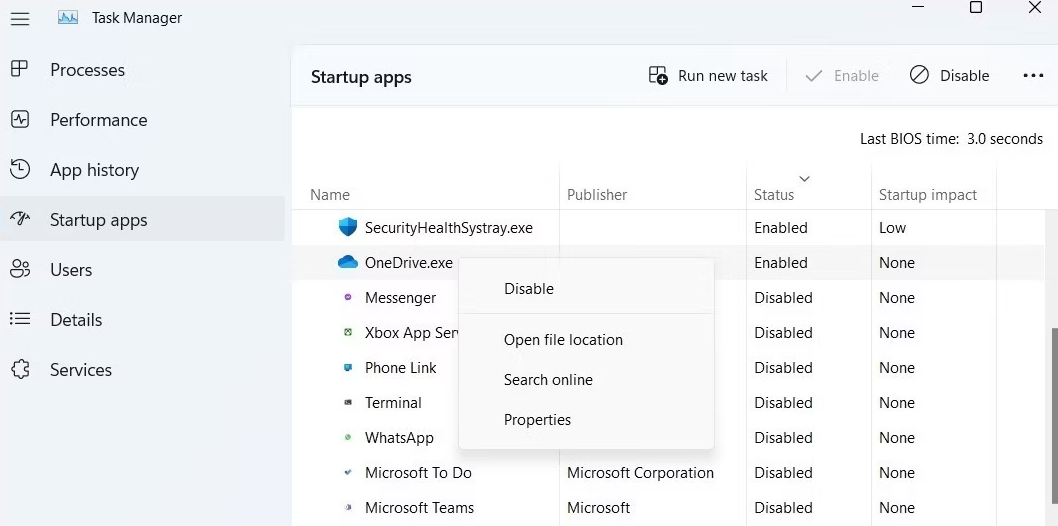 如何阻止OneDrive在Windows启动时打开 如何 第3张