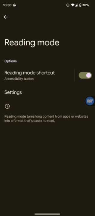 如何在安卓系统上使用Reading Mode（阅读模式），更舒适地阅读文章和网站 Android 第5张
