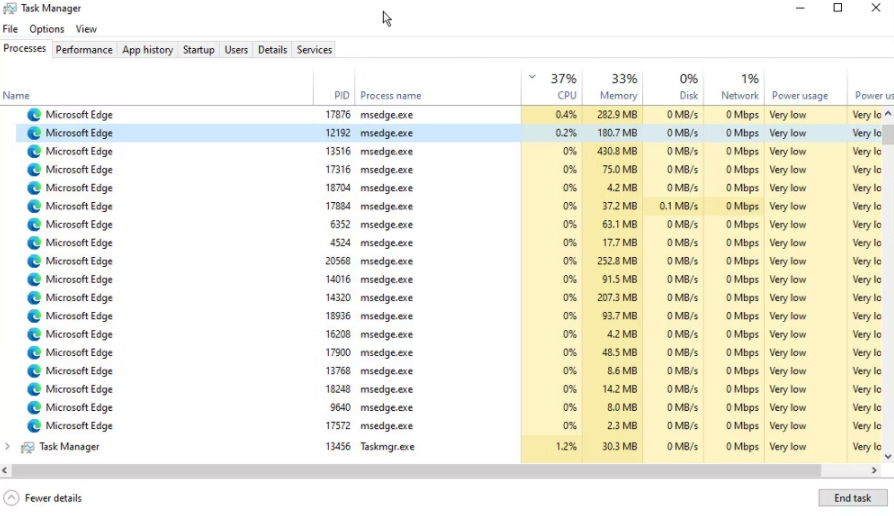 如何阻止Microsoft Edge在Windows上运行大量的进程 如何 第2张