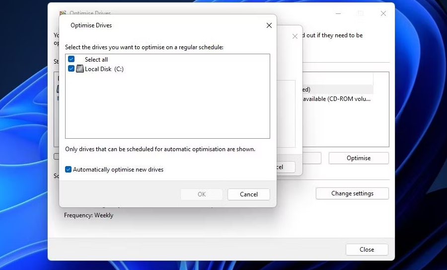 如何在Windows 11中对硬盘驱动器进行碎片整理 Windows 第4张