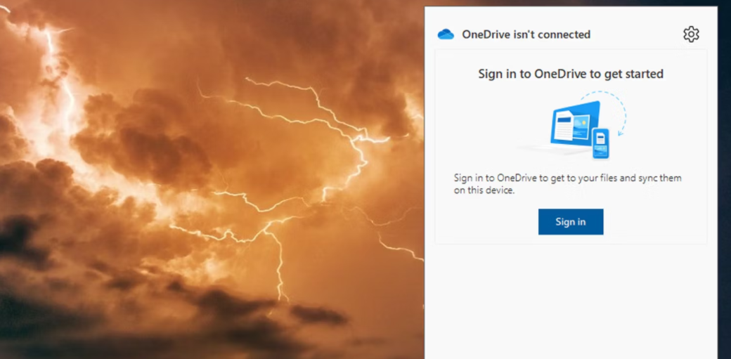 如何在Windows上将OneDrive连接到你的微软账户 Windows 第3张