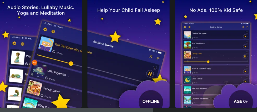 8个最好的儿童睡前故事应用程序 APPS 第5张