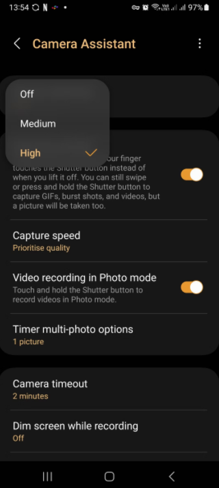 如何使用三星的Camera Assistant（相机助手）应用程序在Galaxy设备上拍摄更好的照片 如何 第4张