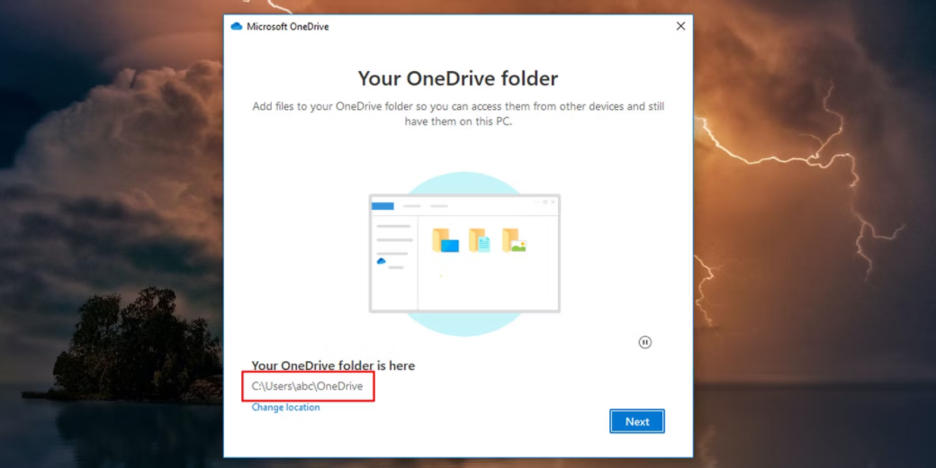 如何在Windows上将OneDrive连接到你的微软账户 Windows 第5张