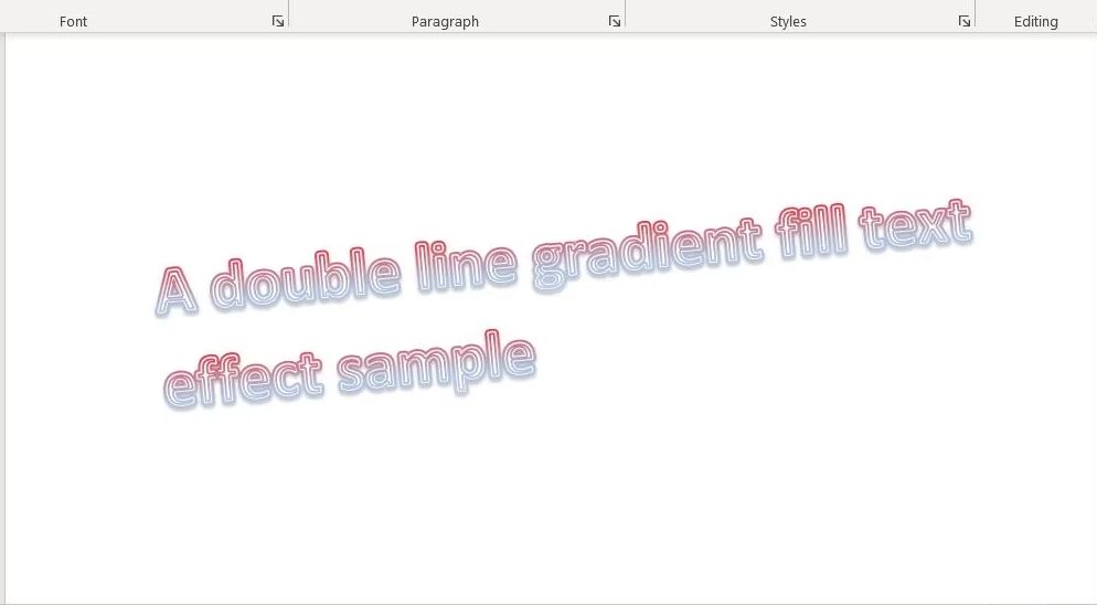 如何在Microsoft Word中为你的文本应用颜色渐变效果 如何 第7张