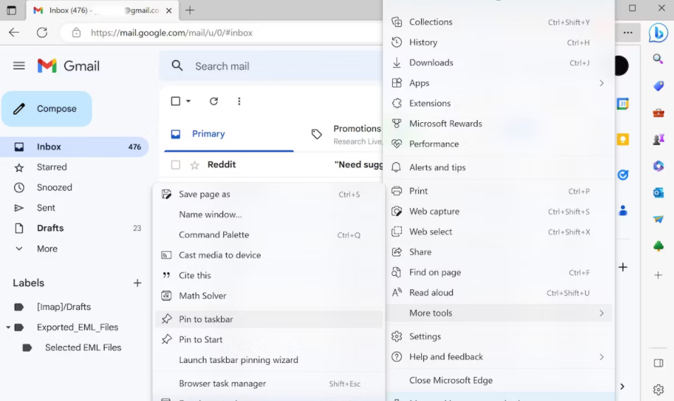 如何将Gmail固定在Windows电脑的任务栏上 如何 第2张