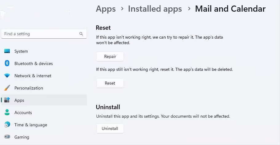 4种方法修复Windows 11上邮件应用的 