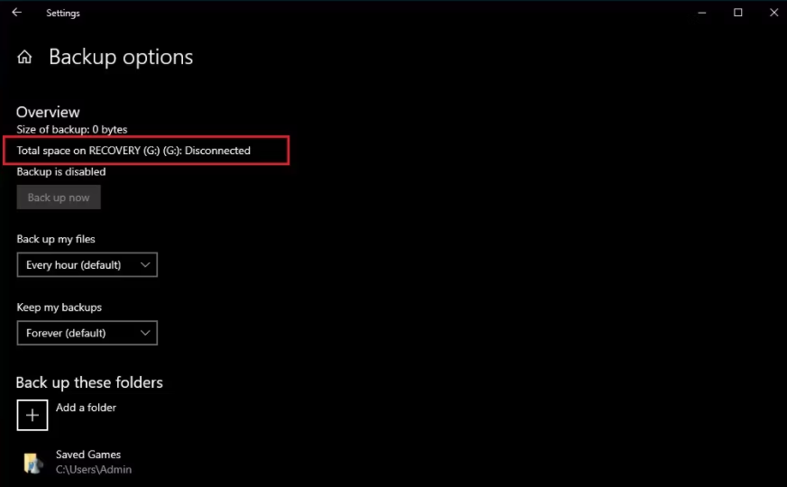 Windows 10上文件历史记录的5个常见问题以及如何解决这些问题 Windows 第9张