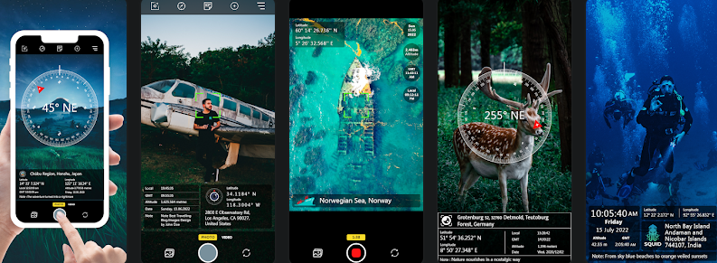 5款安卓版GPS相机应用，为你的照片添加位置水印 Android 第4张