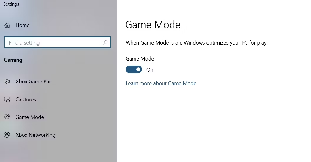如何针对游戏和性能优化Windows 10 Windows 第2张