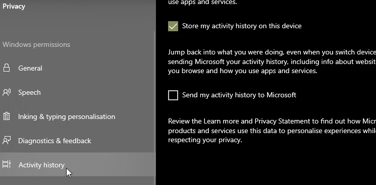 如何查看和清除Windows 10活动记录 Windows 第3张