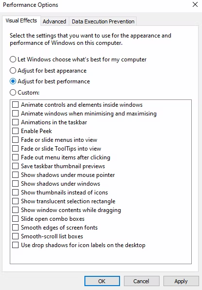如何针对游戏和性能优化Windows 10 Windows 第8张