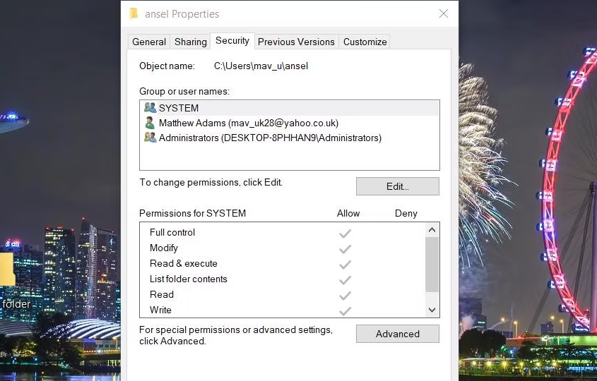 如何在Windows 10中使一个文件夹或文件不可删除 Windows 第2张