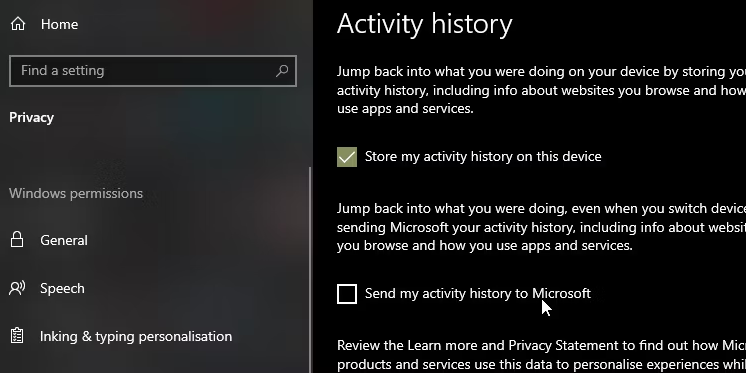 如何查看和清除Windows 10活动记录 Windows 第8张